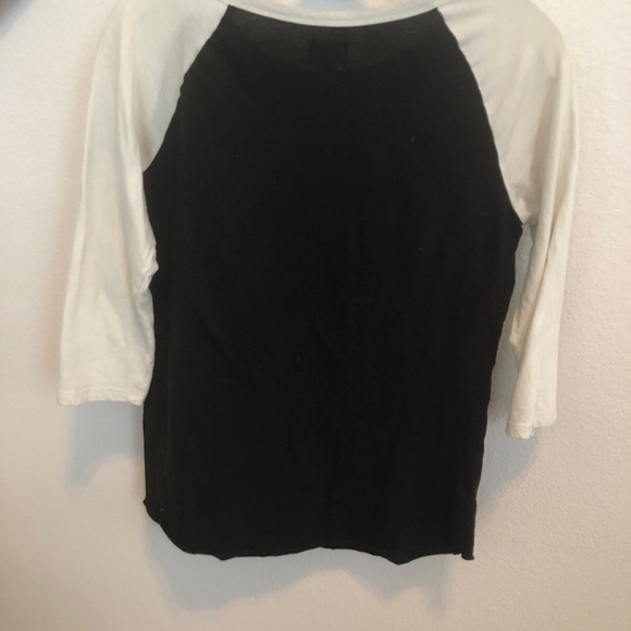 Polo by Ralph Lauren Raglan 3/4 Sleeve Screen-Printed Top - Picture 3 of 7